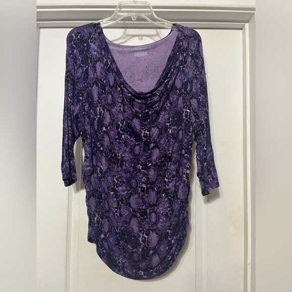 Lane Bryant 14/16 Side-Ruched Top - Picture 1 of 4